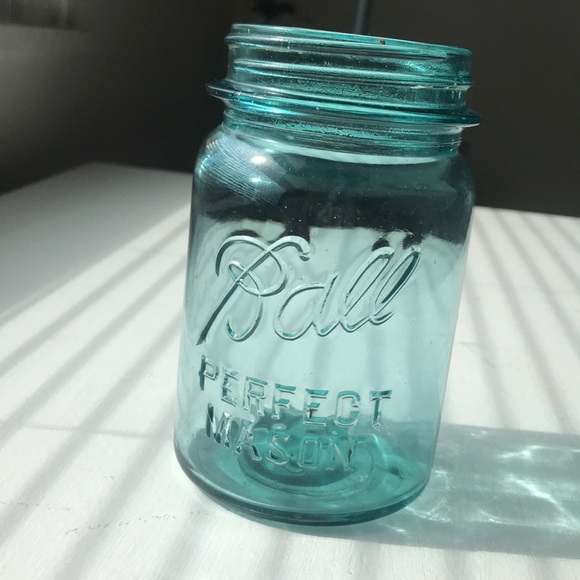 Authentic Blue Ball Mason Jar - Picture 1 of 3